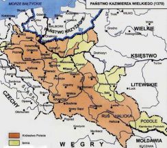 Łęczyckie - historia regionu, mapy